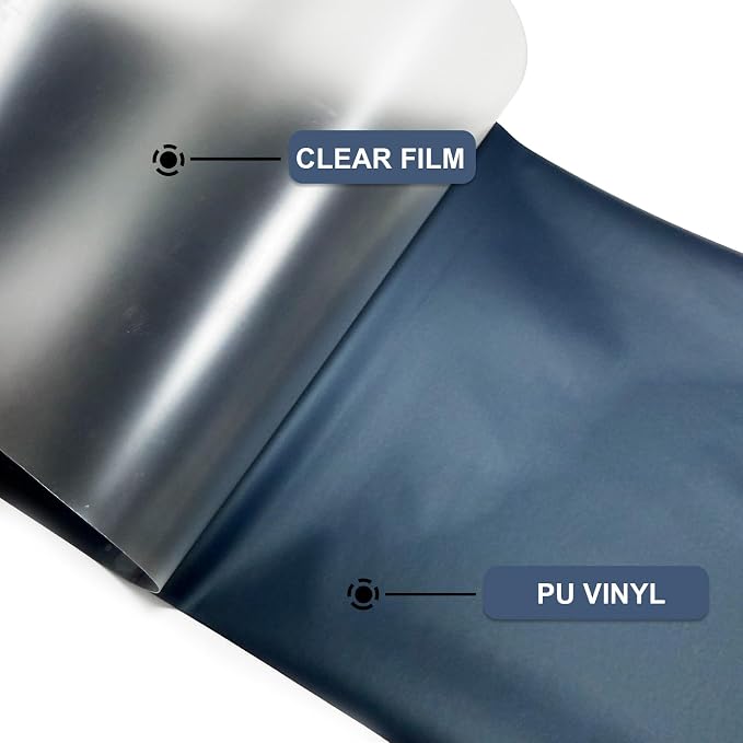 Dark Blue Heat Transfer Vinyl HTV Roll Matte PU 12" x 20 ft. | Easy to Cut - Image 4
