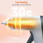 Katerk Cordless Hot Glue Gun Kit, Mini Glue Gun, Auto Shut-Off, Mini Size - Image 3