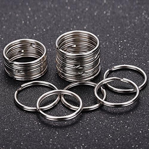 KINGFOREST 100-Pack Split Key Rings - Image 6