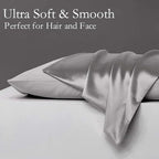 JOGJUE Silk Pillowcase for Hair and Skin 2 Pack 100% Mulberry Silk Bed - Image 2