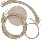 PEDDIG SHOP Two-Handle Storage Basket Weaving Kit – DIY Natural Rattan Craft Set - Image 8