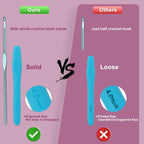 Aeelike Crochet Kit Multi Size Crochet Hooks Set 0.6mm-6mm, Full Crochet Kit - Image 3