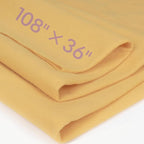 Butter Yellow Felt Fabric Sheet 108" X 36", 1.4mm Thick Large Soft Durable by MITINU