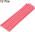 uxcell Mini Hot Glue Sticks for Glue Gun 7mm x 200mm Rose Red 12pcs - Image 3