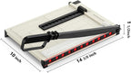 Ecraft 12" Guillotine Paper Cutter：Paper Trimmer Accurate Cutting - Image 2