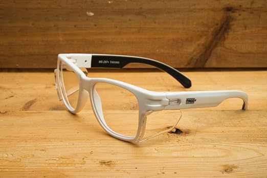 MAGID Y50 Safety Glasses for Construction | White Frame — 6 Pairs, ANSI Z87.1+ - Image 5