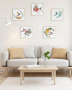 ERKOON 5 Sets Embroidery Kit for Beginners, Hummingbird and Flower Cross Stitch - Image 4