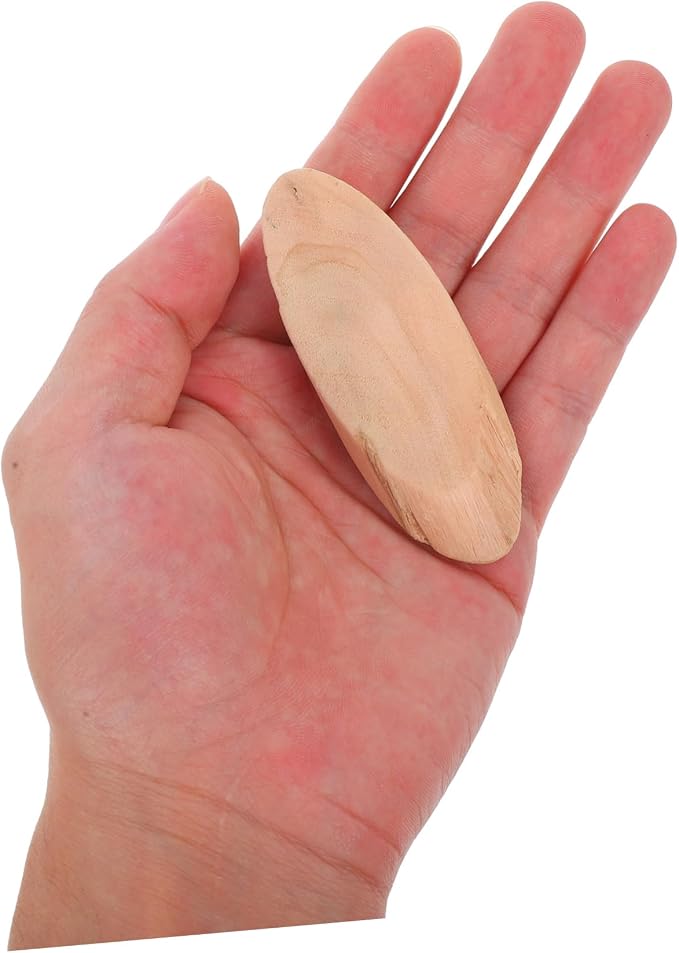 Natural Driftwood Pieces Oval Wood Discs 20 Pcs 3.07X1.06X0.23 Inch Rustic - Image 9