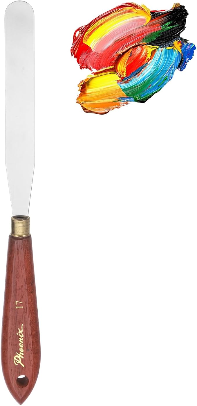 MECCANIXITY Pack of 1 Palette Knife No.17, 9.1" Long Palette Knives by MECCANIXITY