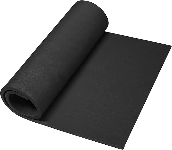 39"x15" EVA Foam Roll, 86 kg/m3 High Density 8MM Thick Foam Sheets, Flexible & by Unknown