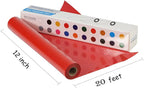 guangyintong Heat Transfer Vinyl Red HTV Rolls, Glossy Surface HTV Vinyl - Image 3