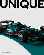 Nifeliz AM24 Formula 1 Racing Car Building Set, 1:8 Scale Collectible Set - Image 3