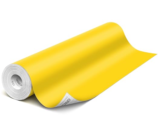 ORACAL 651 Matte Light Yellow Vinyl Durable Roll Easy to Weed Permanent by Orafol