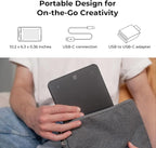 XPPen Updated Deco Mini7 V2 Drawing Tablet-16384 Levels of Pressure - Image 6
