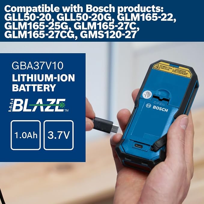 BOSCH GLM165-25G Blaze™ Green-Beam 165 Ft. Laser Measure, Laser Distance - Image 9
