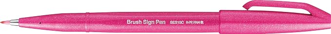 Pentel Fude Touch Sign Pen, Felt Pen Like Brush Stroke by PentelofAmerica