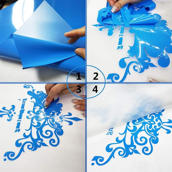 Guangyintong Heat Transfer Vinyl Iron on Vinyl Rolls, Matte Surface, DIY Design - Image 3
