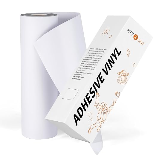 HTVRONT White Permanent Vinyl Compatible by HTVRONT