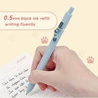 UIXJODO Cat Pens, High-End Series Cat's Tail Retractable Pen - Image 3