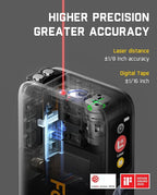 Fanttik A10 Apex 3-in-1 Digital Laser Tape Measure - Image 4