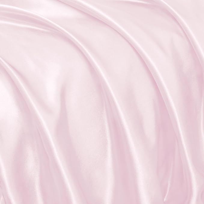 Homiest Ruffle Satin Body Pillow Cover, Silky Satin Body Pillowcase - Image 7