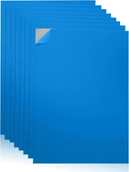 Self-Adhesive EVA Foam Sheets for Crafts – 2mm Thickness 8 Blue Sheets by Unknown
