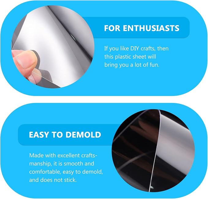 jojofuny 10pcs DIY Crystal Glue Material Epoxy Resin Sheet Jewelry Making - Image 8