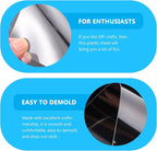 jojofuny 10pcs DIY Crystal Glue Material Epoxy Resin Sheet Jewelry Making - Image 8