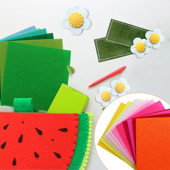 40 Pcs Felt Fabric Sheet, 1mm Thick - Image 4