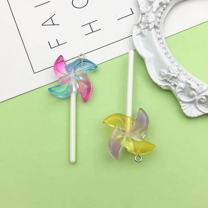 Valentine's Day Heart Charms Set, Decorative Rose and Flower Designs - Image 4