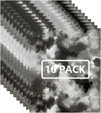 FUNKAKA Tie Dye HTV Heat Transfer Vinyl Bundle, 10 Sheets HTV Vinyl by FUNKAKA