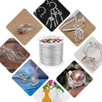 Anezus 12 Gauge Aluminum Wire 100 Feet - 2mm Metal Armature Bendable Sculpting - Image 7