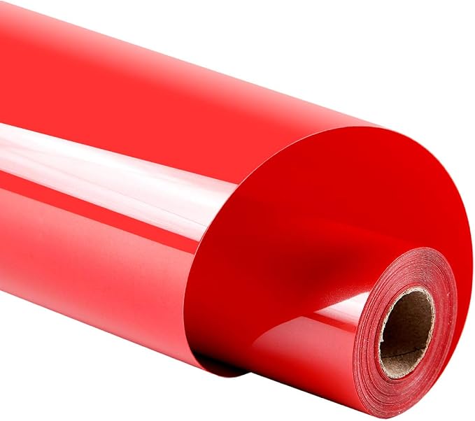 guangyintong Heat Transfer Vinyl Red HTV Rolls, Glossy Surface Red HTV Vinyl by guangyintong