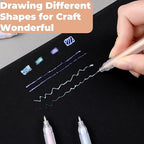 Craft Quick Dry Glue Pen 12PCS Set, Paper Crafting Glue Pen - Image 4