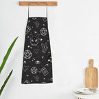 Apron Cooking Chef Work Shop Women Men Baking Decorations Painting Bbq Grilling - Image 7