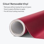 Cricut Premium Removable Vinyl, No-Residue Easy Removal up to 2 Years, - Image 2