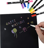 CONDA Black Canvas Panels 5x7 inch, 100% Cotton Acid-Free, 8 oz Gesso-Primed - Image 7