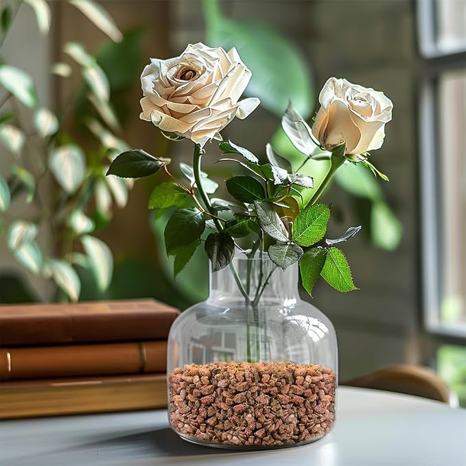 0.88 LB Brown Decorative Succulent Cactus Gravel, Terrarium Small Rocks | - Image 2