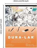 Grafix Dura-Lar 0.005" Film, Translucent 14"x17", Economical Alternative to - Image 2