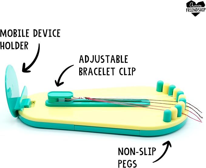 Choose Friendship Bracelet Making Kit – DIY Craft Loom - Image 8