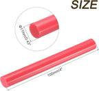 uxcell Mini Hot Glue Sticks for Glue Gun 11mm x 100mm Rose Red 12pcs - Image 2