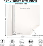 Guangyintong White HTV Heat Transfer Vinyl Rolls - Image 3