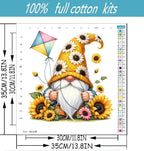 Gnome Stamped Cross Stitch Kits - Image 2