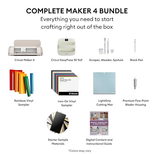Cricut Maker 4 T-Shirt Making Bundle - Image 2