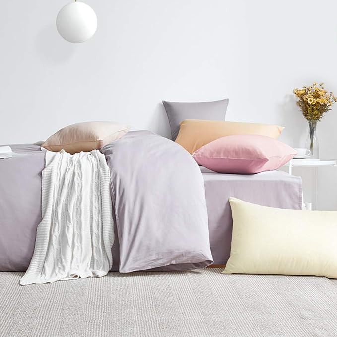 FLXXIE King Pillow Cases Set of 2, Soft Microfiber Pillow Covers - Image 6
