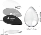 72 Pieces Round Craft Magnets Glass Ceramic Ferrite Magnet - Image 2