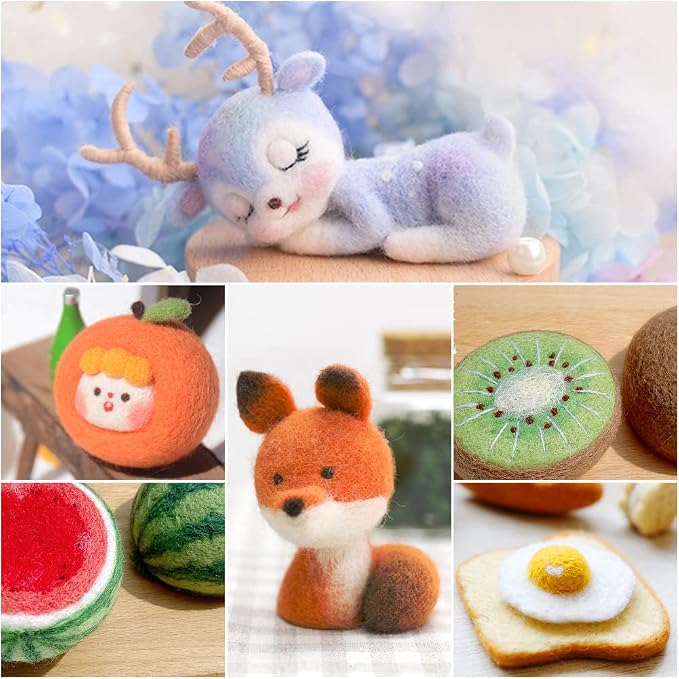 Veroave 385 PCS Needle Felting Kit, Complete Needle Felting Tools and Supplies - Image 7