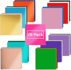 IModeur Permanent Vinyl for Cutting Machine- 28 Pack Permanent Adhesive Vinyl by IModeur