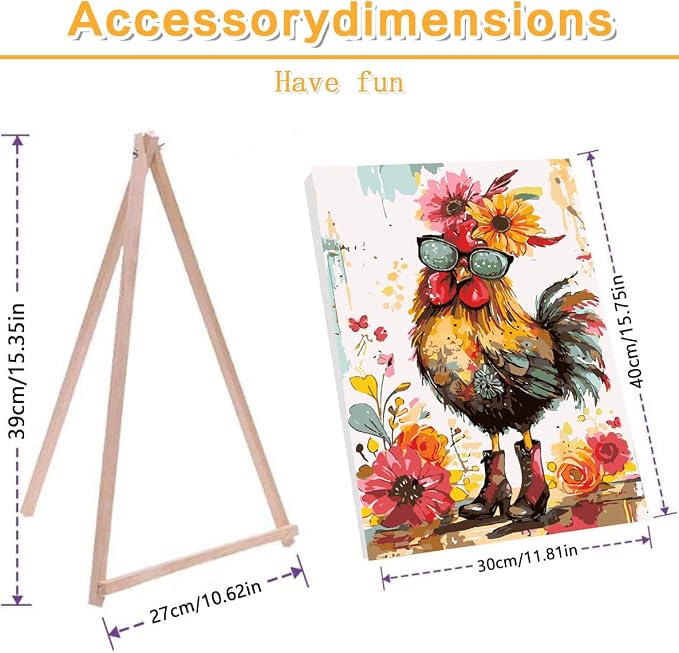 Meothan Framed Paint by Numbers Kits - Image 2