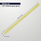 ASA Hot Glue Sticks 7/16” x 10” Full Size Bulk Glue Gun Refills - Image 6